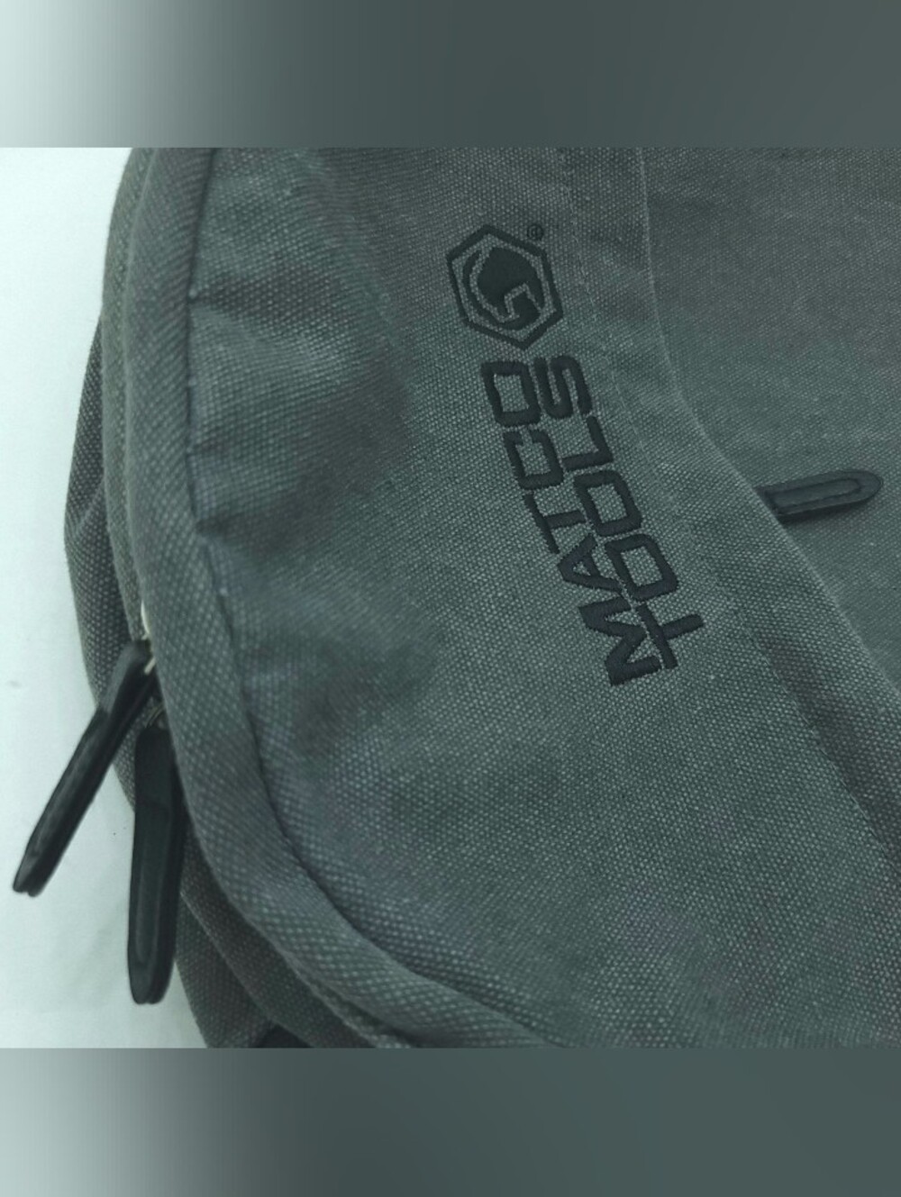 Matco Tools Backpack Embroidered Gray Promotional - Picture 6 of 7